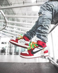 Nike Air Jordan Retro 1 X OFF WHITE RED