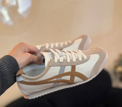 Onitsuka Tiger Mexico 66 Cream Khaki Carbon 7A Premium Sneakers India D-2055