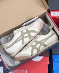 Onitsuk_a Tiger Mexico 66 White Beige Girls Premium First Copy D-1861
