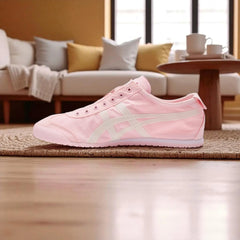 Onitsuk_a Tiger Mexico 66 Slip On - PinkWhite Girls Premium First Copy D-1950