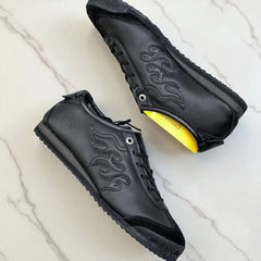 Onitsuk_a Tiger Mexico 66 SD Flame - Triple Black Mens First Copy with Full Kit D-1942