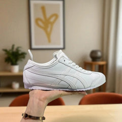 Onitsuka Tiger Mexico 66 Full White Mens 7A Sneakers D-1908