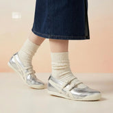Onitsuka Tiger Mexico 66 TGRS Silver Cream 7A Premium Ladies Sneakers D-2092