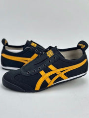 Onitsuka Tiger Slip On BLACK YELLOW
