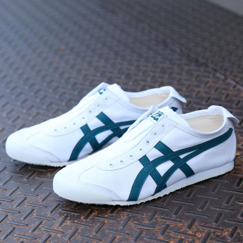 Onitsuka Tiger Mexico 66 Slip On White  Velvet Pine Sneakers for Men Secondary image