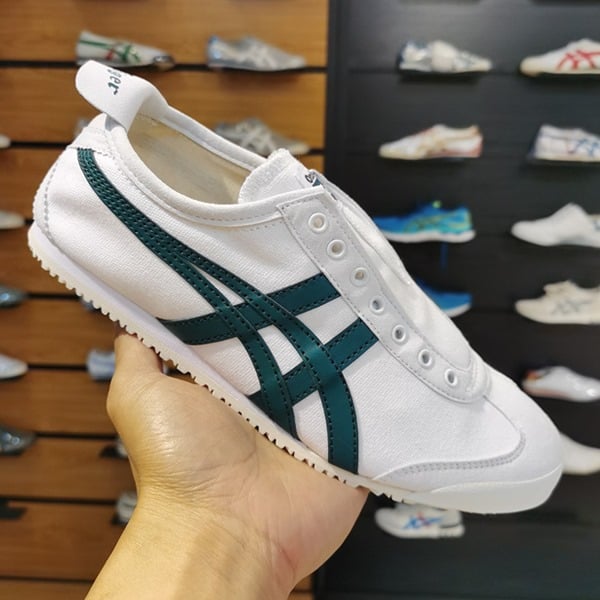 Onitsuka Tiger Mexico 66 Slip On White  Velvet Pine Sneakers for Men Main image