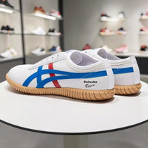 Onitsuka Tiger Tsunahiki Slip-On WHITE DIRECTOIRE BLUE Mens 7A Premium (D-2065)