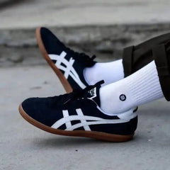 Onitsuk_a Tiger Tokuten Black white gum  7a premium quality sneakers D-1581