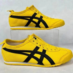 Onitsuk_a Tiger Mexico 66 Slip-On Yellow Black First Copy D-1868