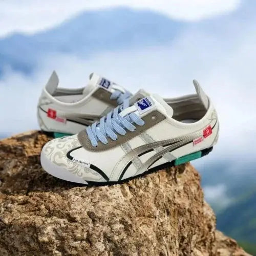 Onitsuka Tiger Mexico 66 x Panda Prank White Blue Laces D-1787 Main image
