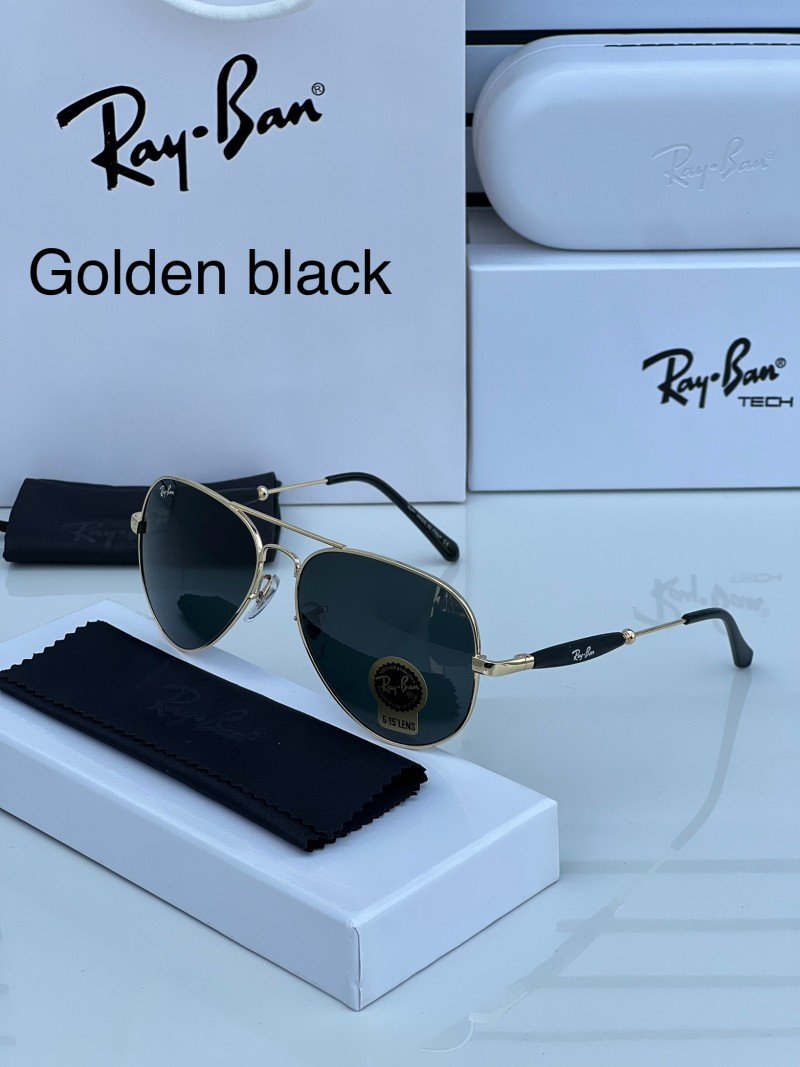 Rey ban 3517 golden black