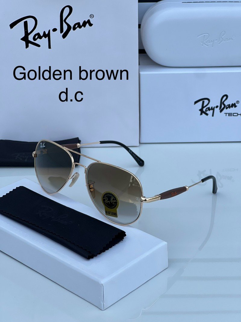 Rey ban 3517 golden brown d.c