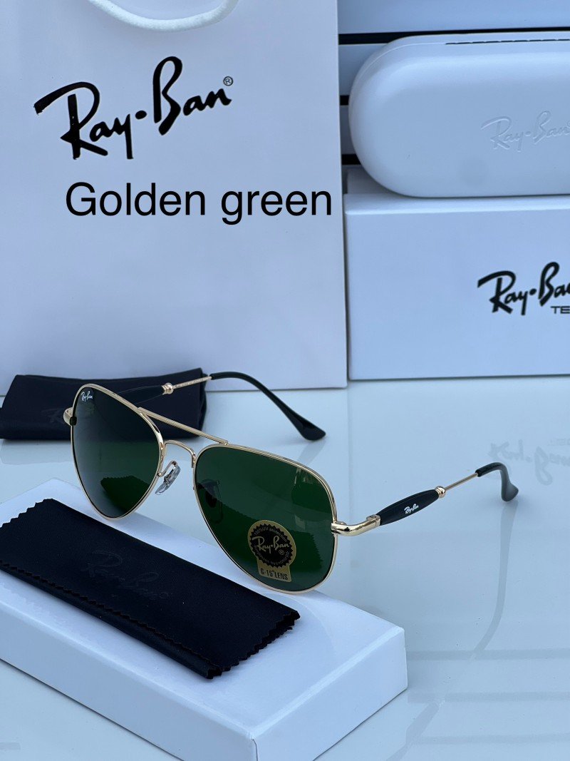 Rey ban 3517 golden green Main image