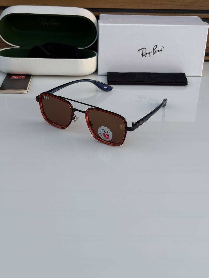 rey ban 06 orange brown