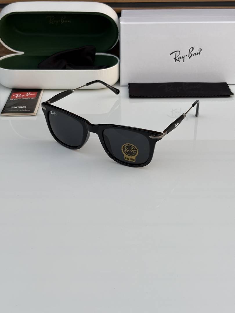 Rey ban 2148 black glass quality