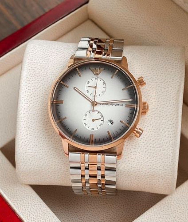 EMPORIO ARMA PREMIUM ALL CHRONO WORKING WATCH Main image