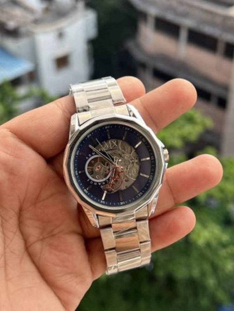 ARMA EXCHANGE AUTOMATIC SILVER BLUE Main image