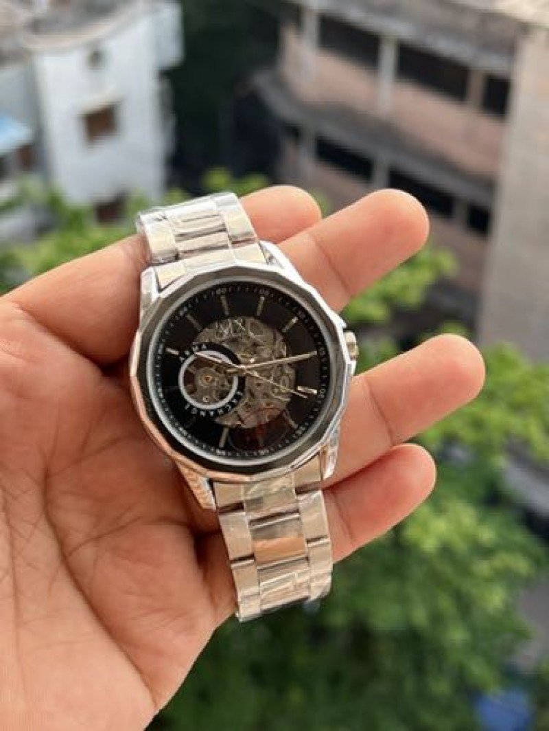 ARMA EXCHANGE AUTOMATIC SILVER BLACK Main image