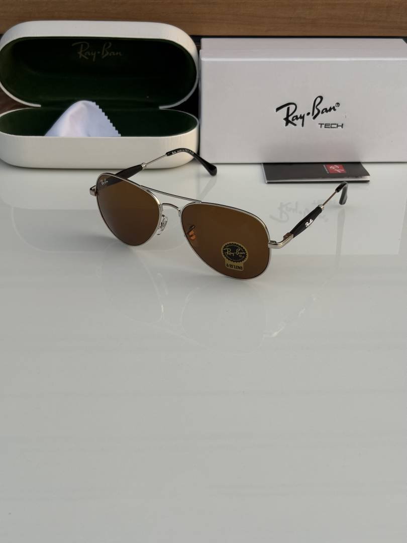 Rey ban 3517 silver brown