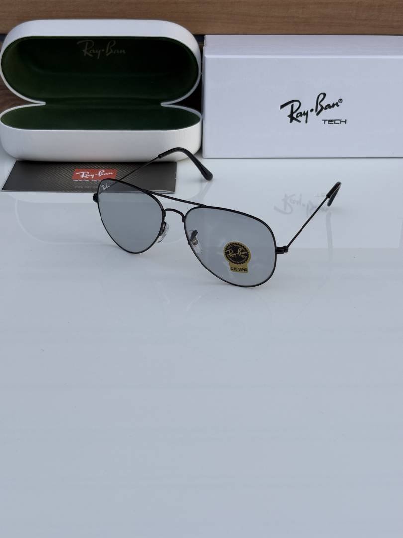 Rey ban aviator 3026 black day night