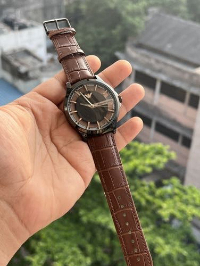 EMPORIO ARMA BROWN LEATHER Main image
