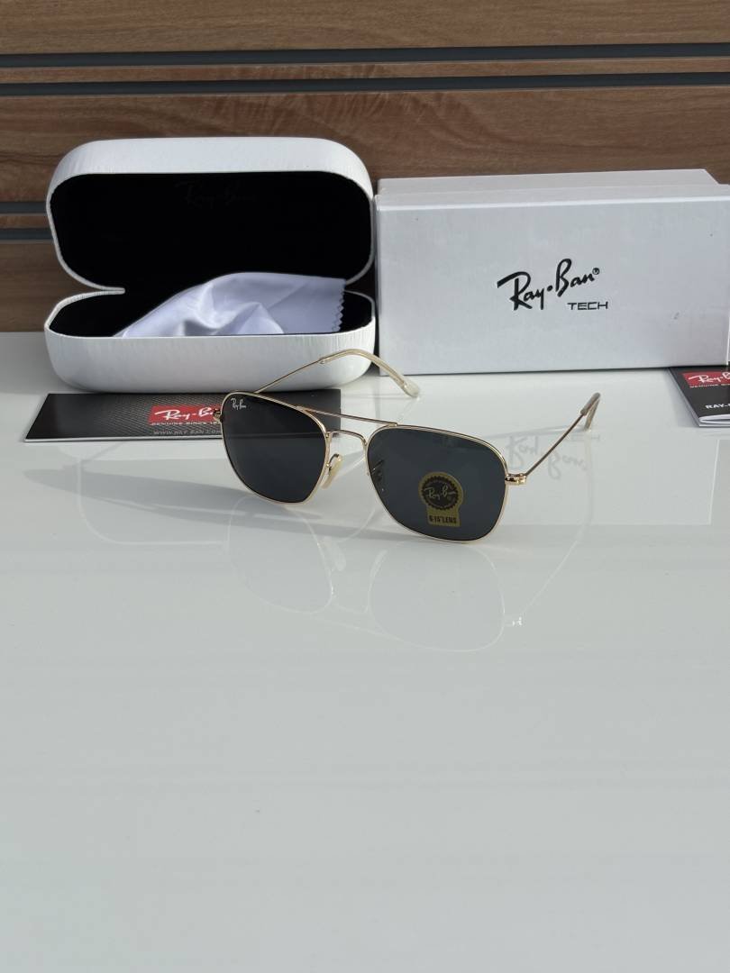 Rey ban 3136 golden black glass quality