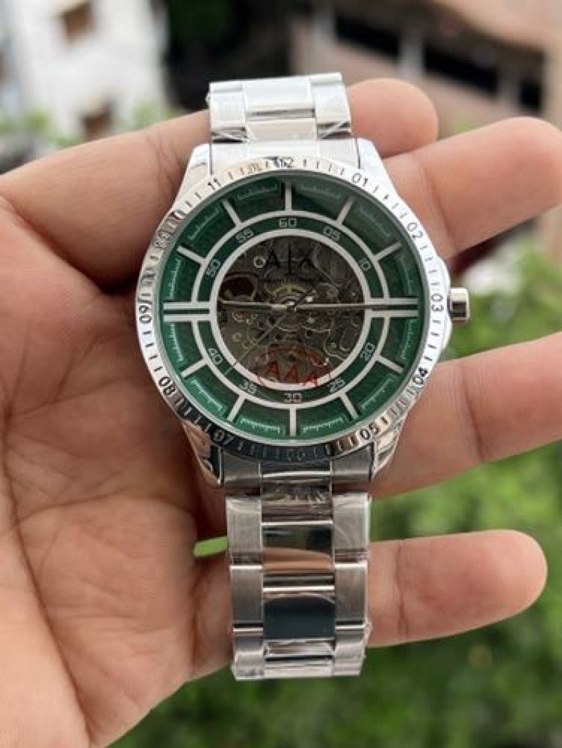 ARMA EXCHANGE SILVER GREEN AUTOMATIC Main image