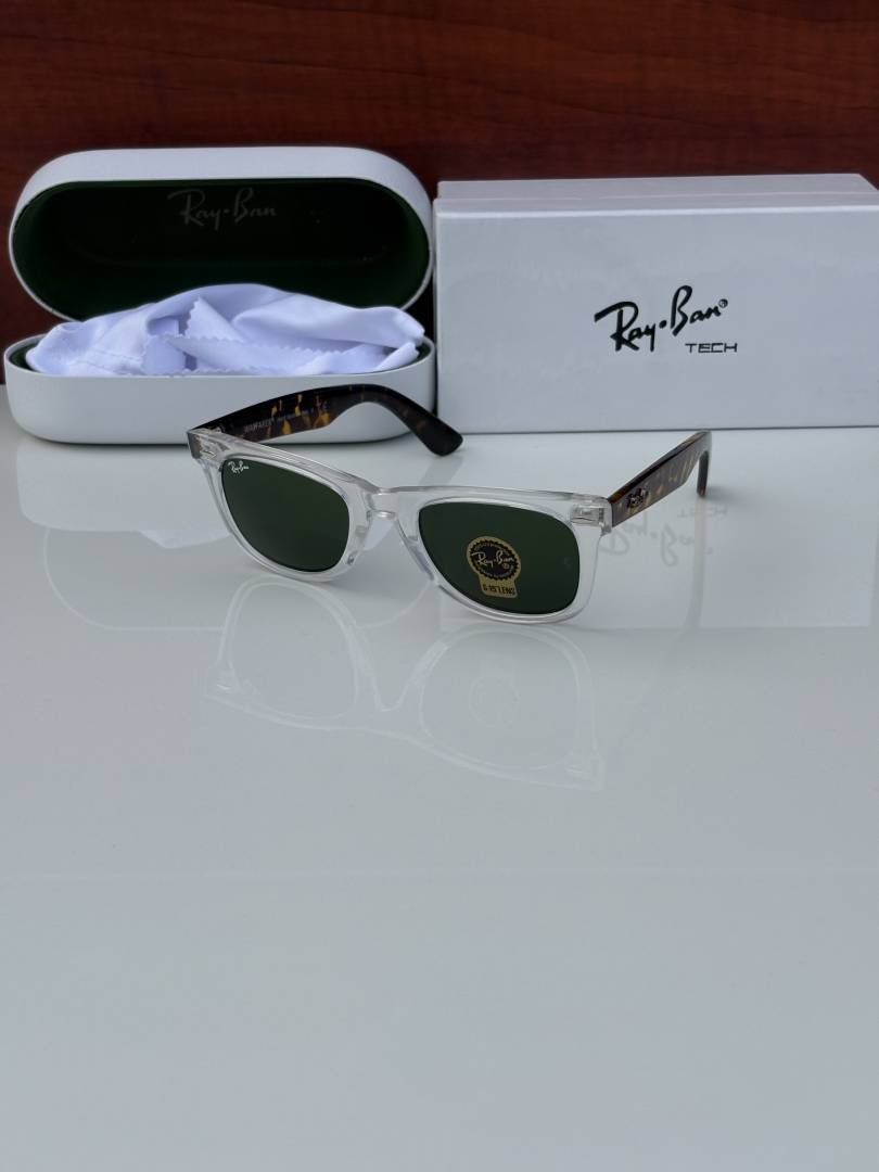 Rey ban 2140 slant transparent green