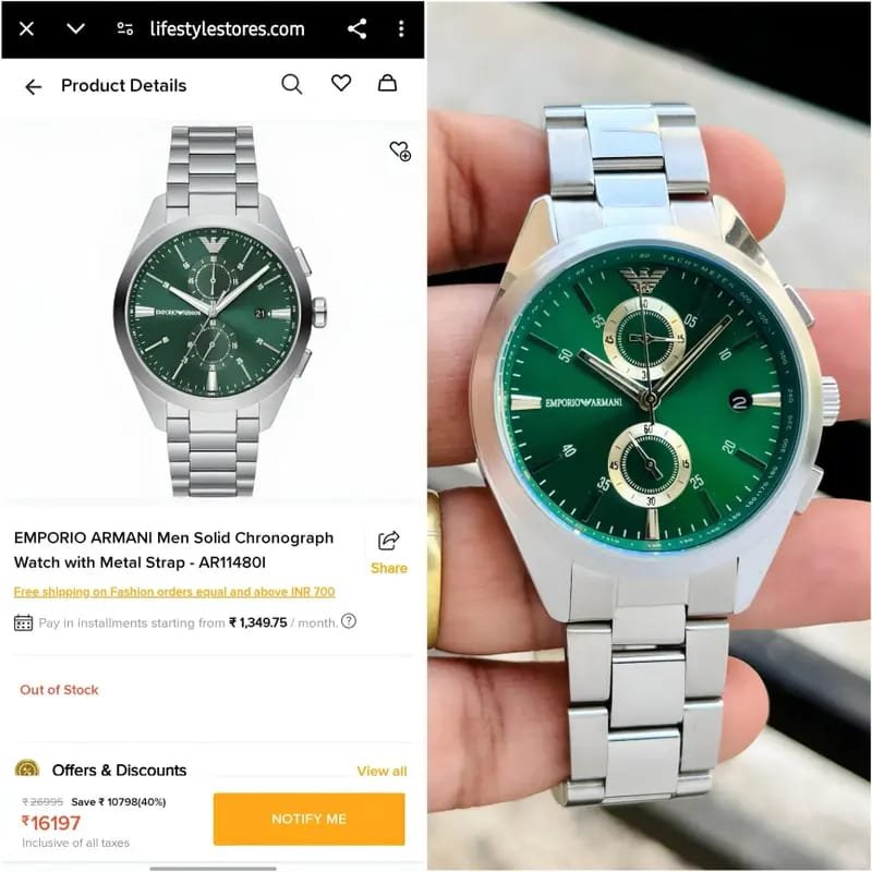 Emporio Arma_i chronograph Main image