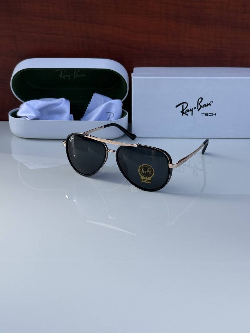 Rey ban 4414 golden black glass quality