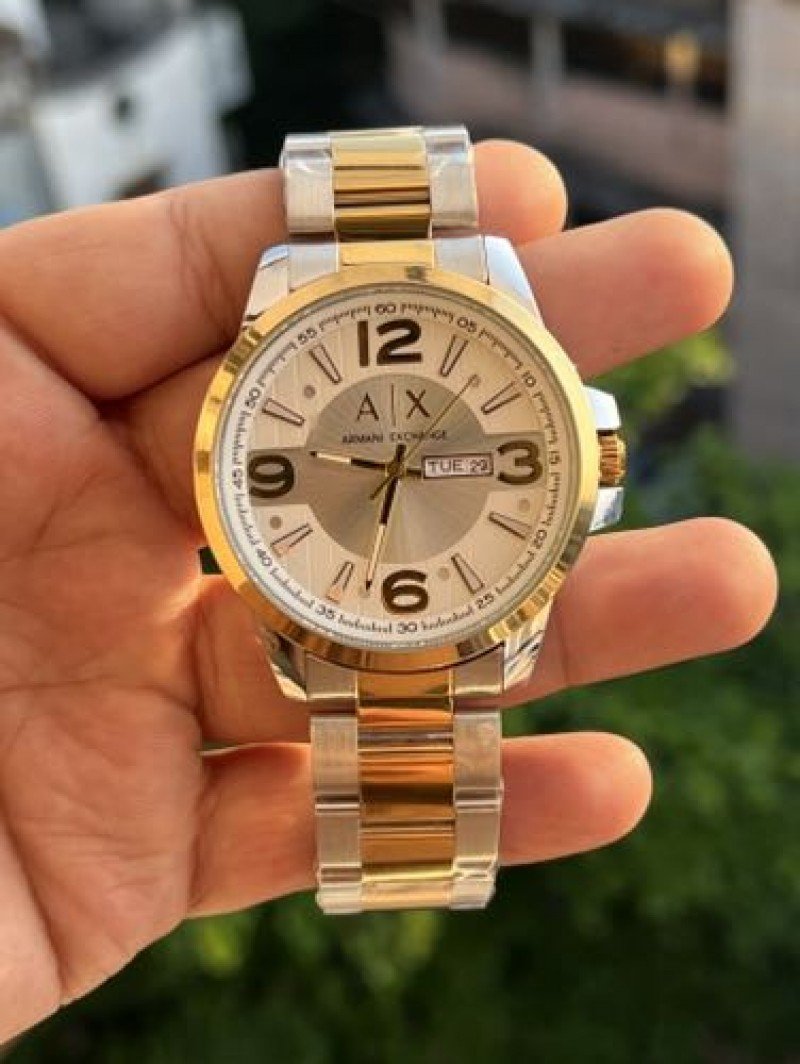 ARMA EXCHANGE SWIFT MOVEMENT DUAL TONE WHITE DIAL Main image