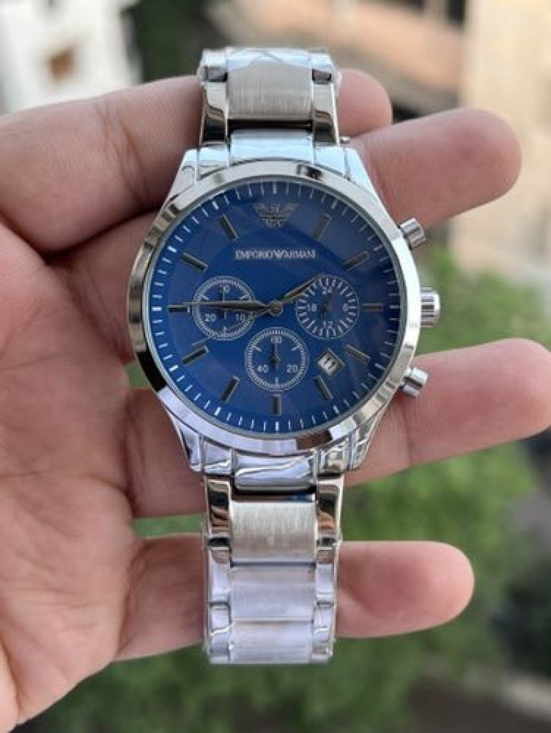 EMPORIO ARMA SILVER BLUE Main image