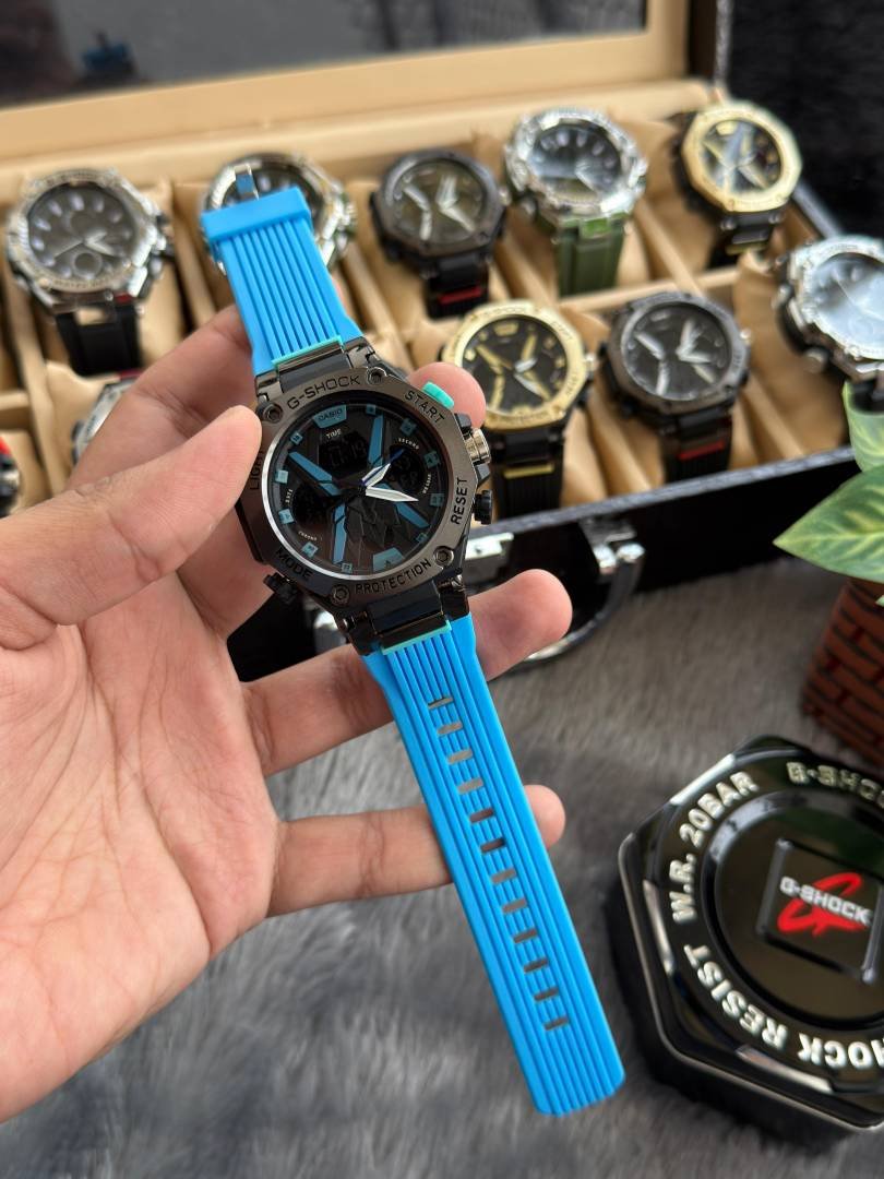 Casio Gshock X Analog Digital Blue W207 Main image