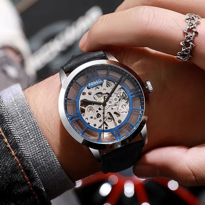 Fossii_l Townsman silver black Main image