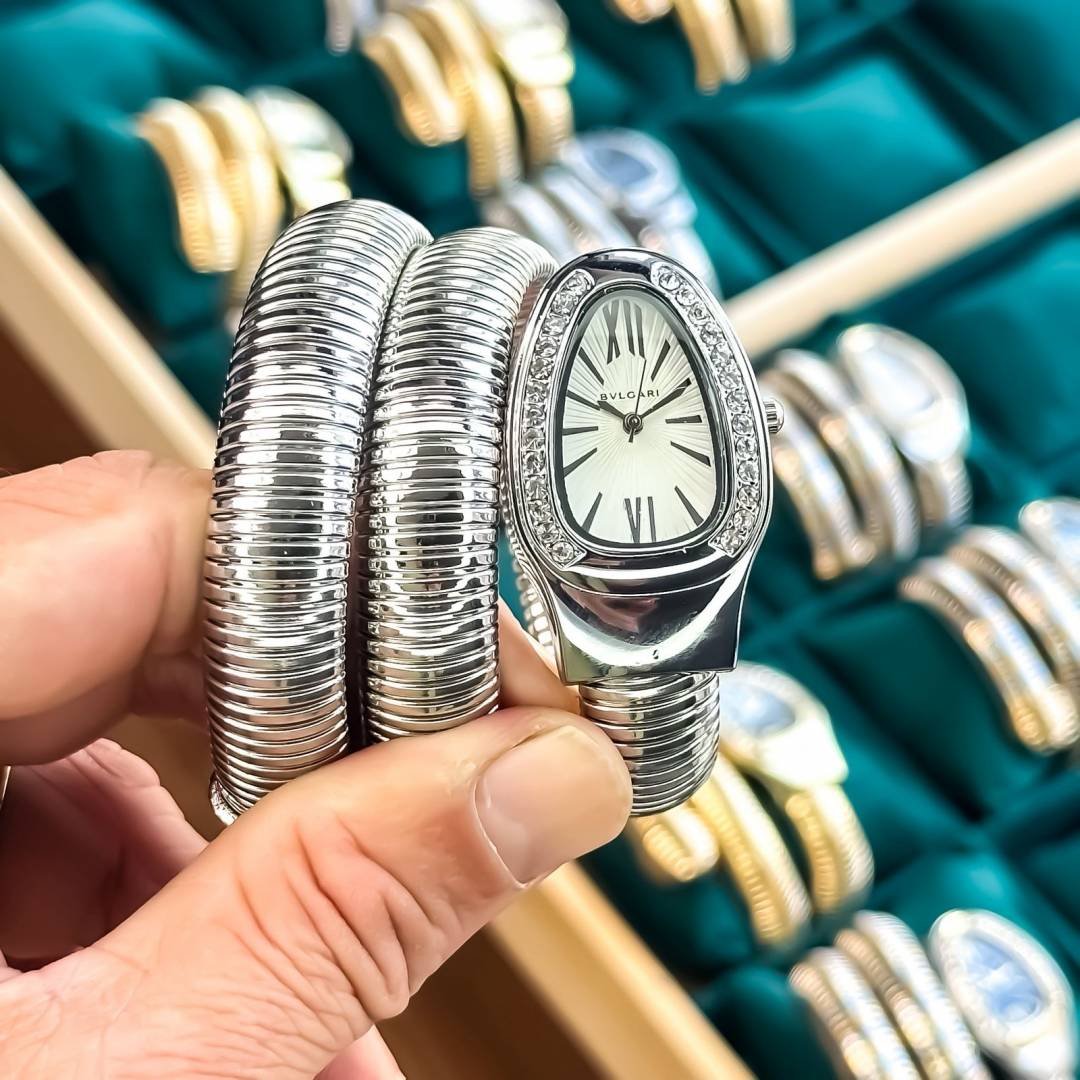 BVLGARI_LADIES_SILVER-WHITE Main image