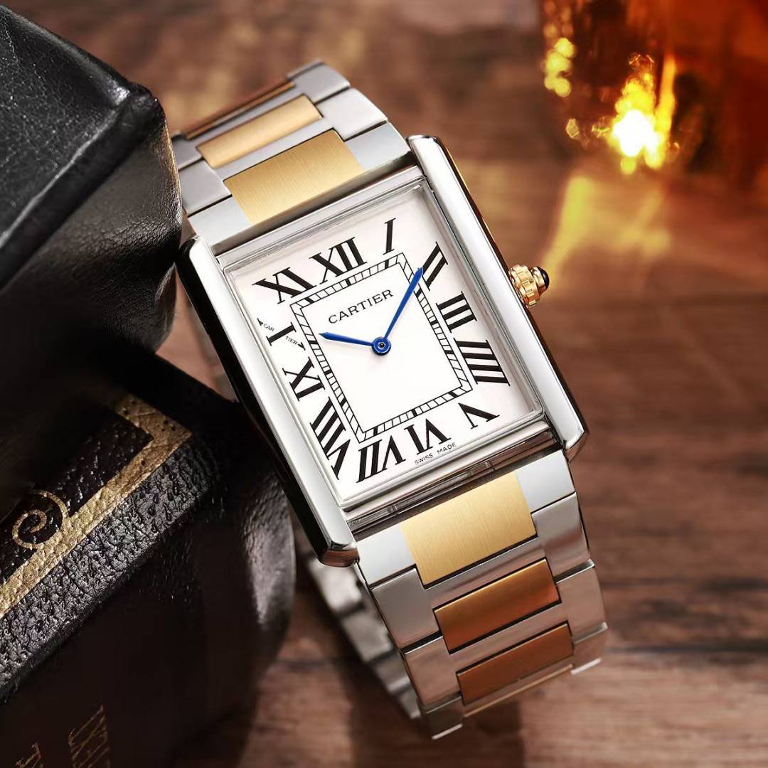 Cartiar tank  totone gold white