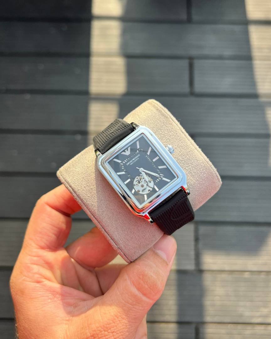Emporio Arma_i Meccanico Automatic Black Main image