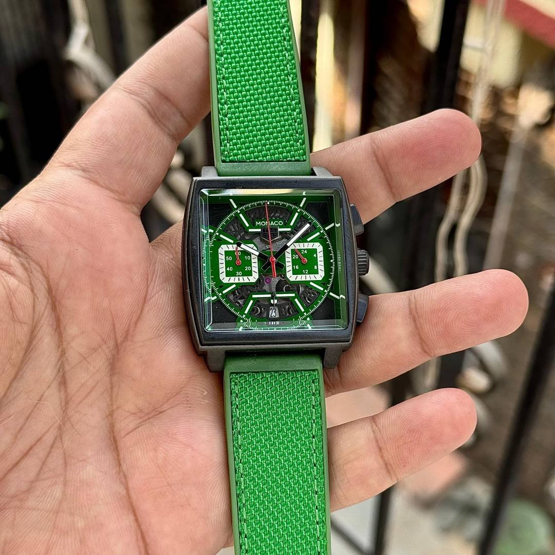 _Tag Huer_monaco_Green-Black_15