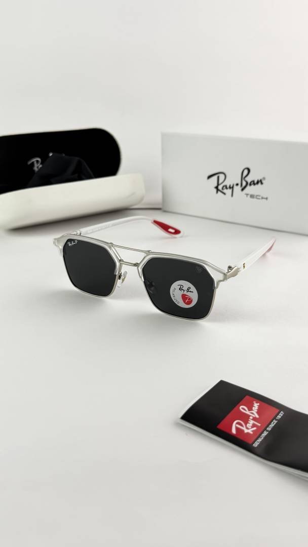 Rey ban04 ice black red