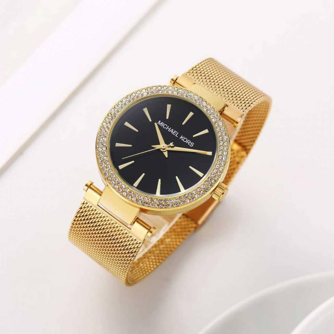 Micheal kors Darci Gold-Black