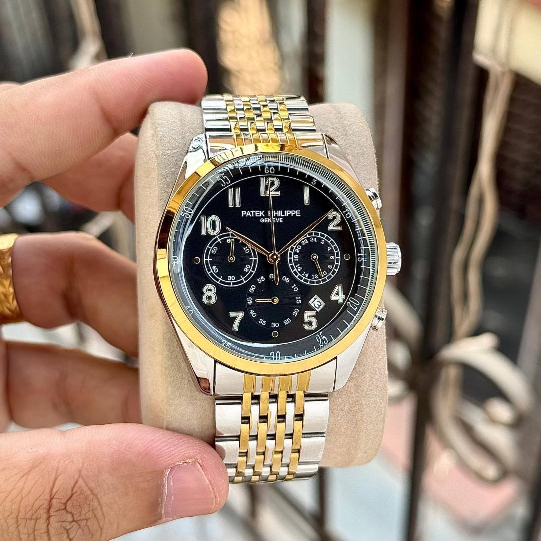 _Patek Philipe_2-Tone_Black-Dail_12 Main image