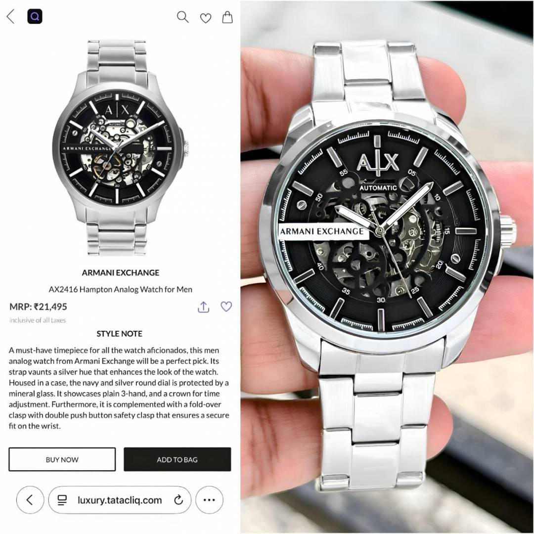 Arma_I Exchange Automatic Watch Main image