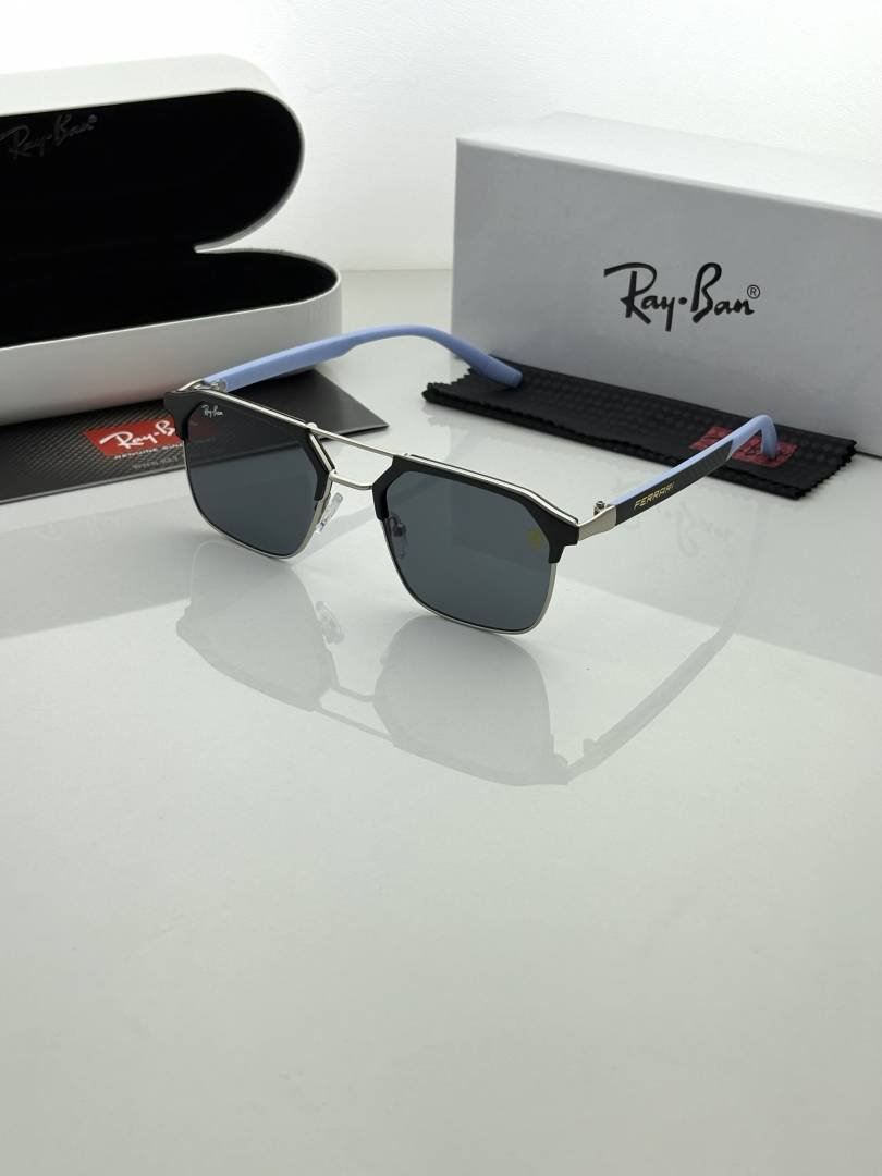 Rey ban 04 silver blue black