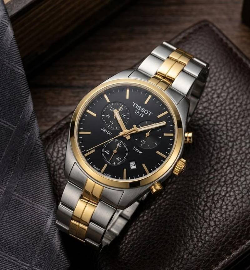 Tissoo_t 1853 Classic 2Ton-Gold-Black