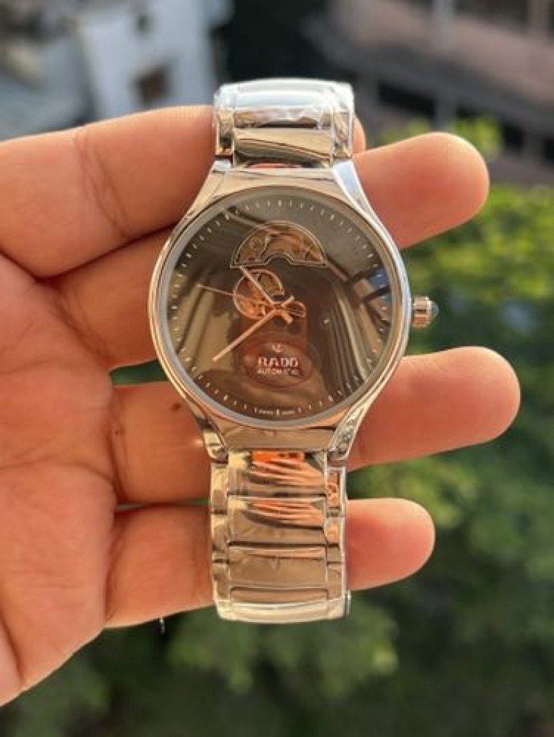 RAADO ROUND AUTOMATIC SILVER BLACK
