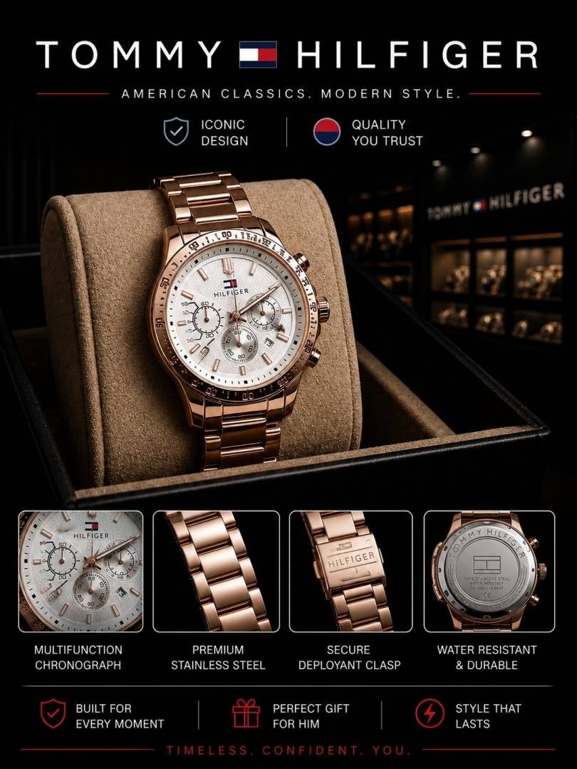 Tommy hilfigar chronograph