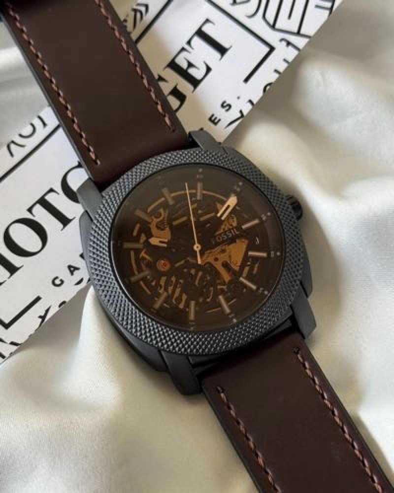 FOSSI ME AUTOMATIC LEATHER BELT