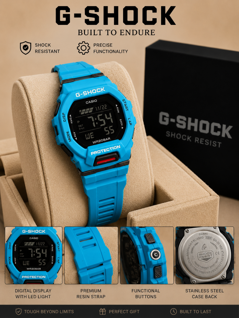 CASIO G-Shock GBD-200-2DR Digital Main image