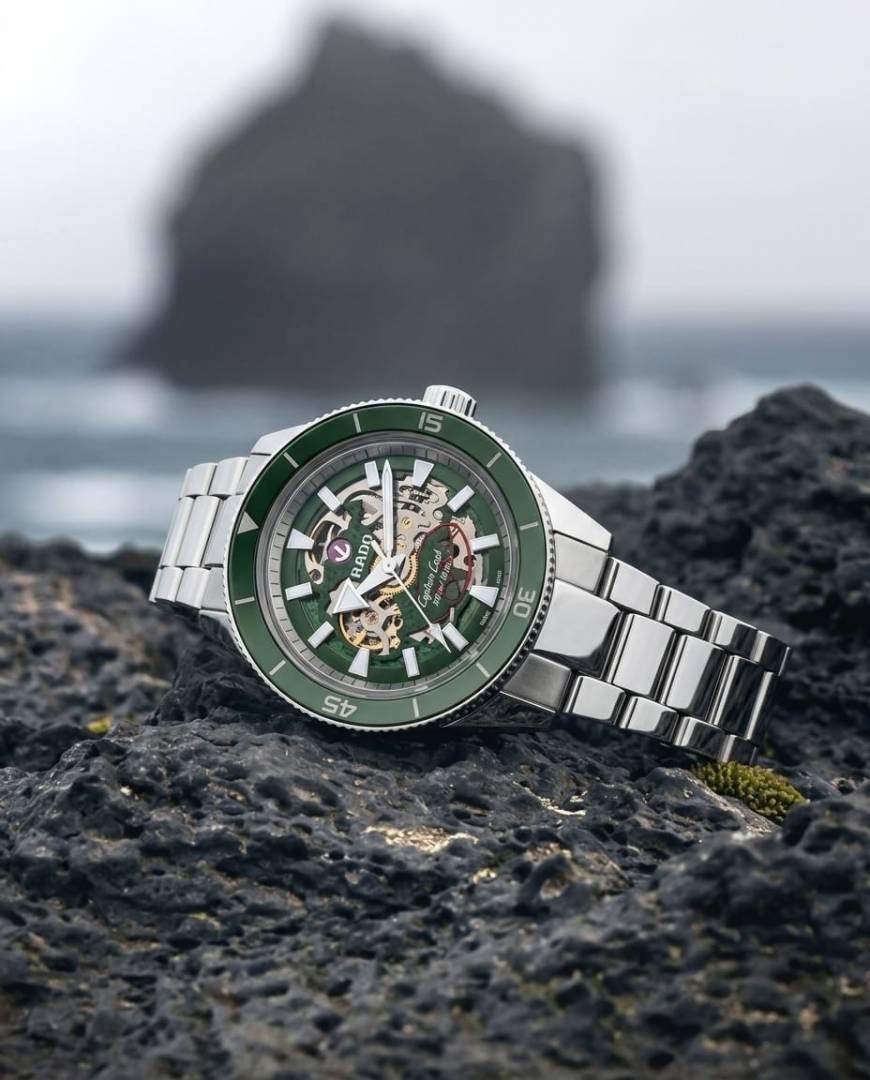 Radd_o Captain Cook HighTech Automatic Silver-Green
