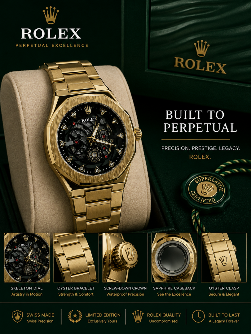 Rollex moon Quartz